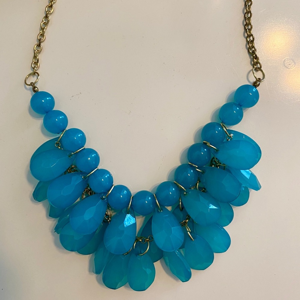 Layered turquoise necklace